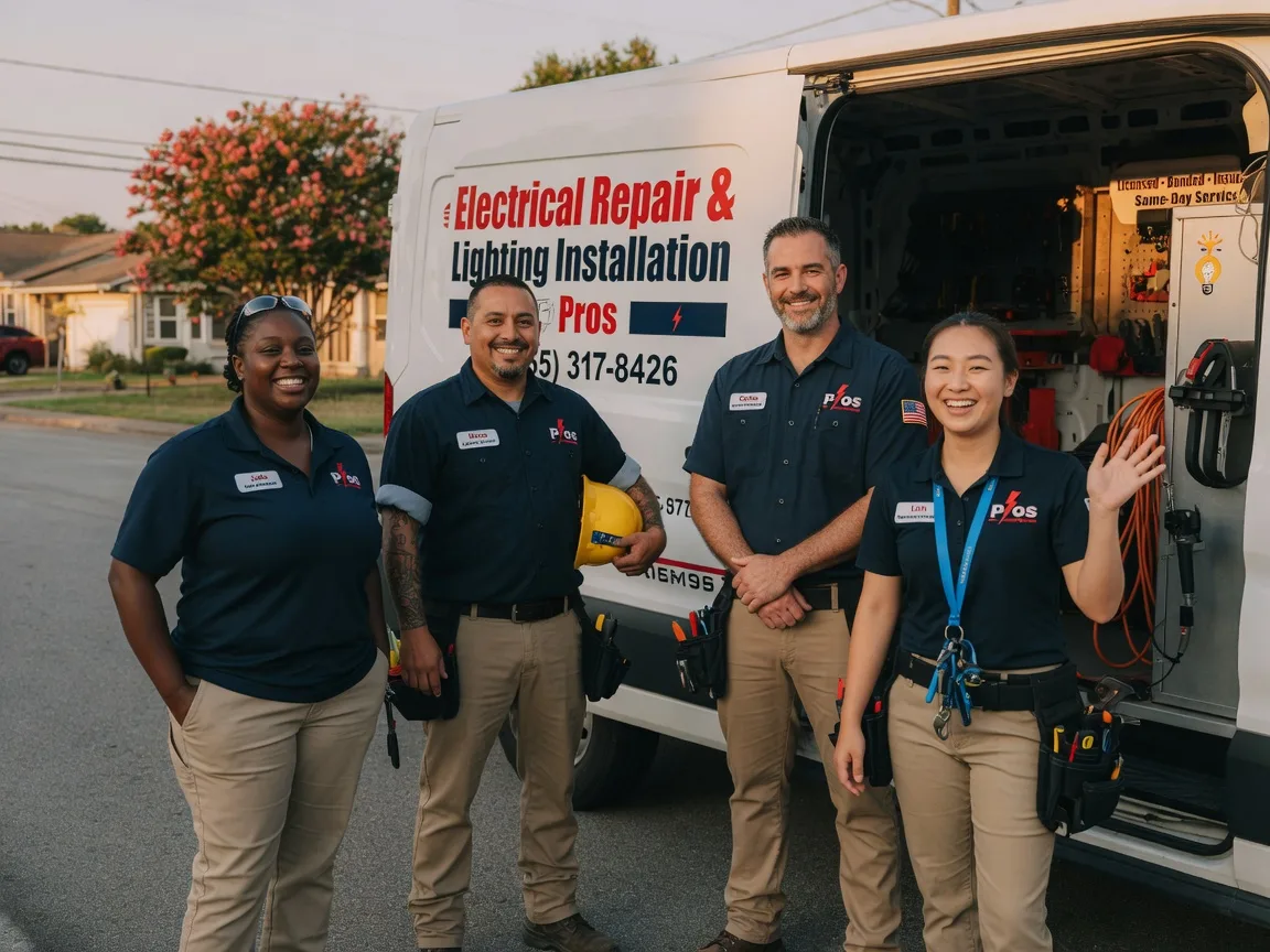 Licensed Electrician company in Satin, TX